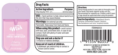 Product Label of CHERRY BLOSSOM 60353 45ml.jpg CB 60353 45ml label - Product Label of CHERRY BLOSSOM 60353 45ml